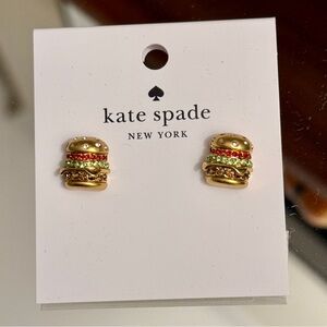 Kate Spade Fast Food Stud Earrings